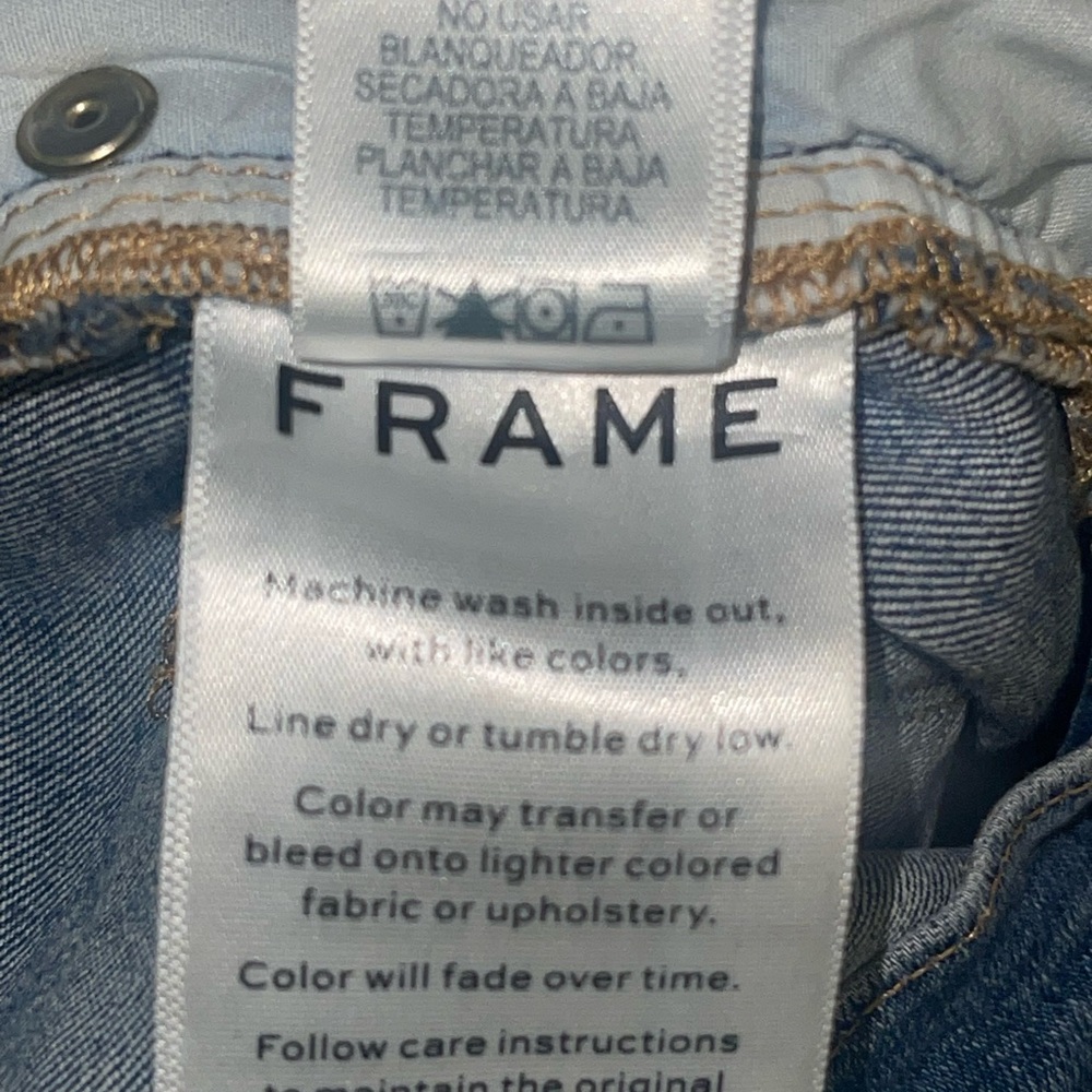 Frame Mothers Le High straight jeans. Size 28 GUC - Picture 10 of 13